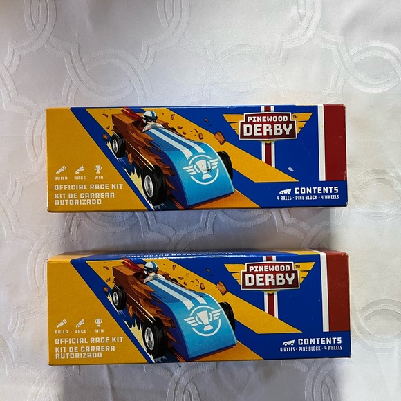 Boy Scouts of America Toys Boy Scouts Of America Pinewood Derby Kit 4 Axles Pine Block 4